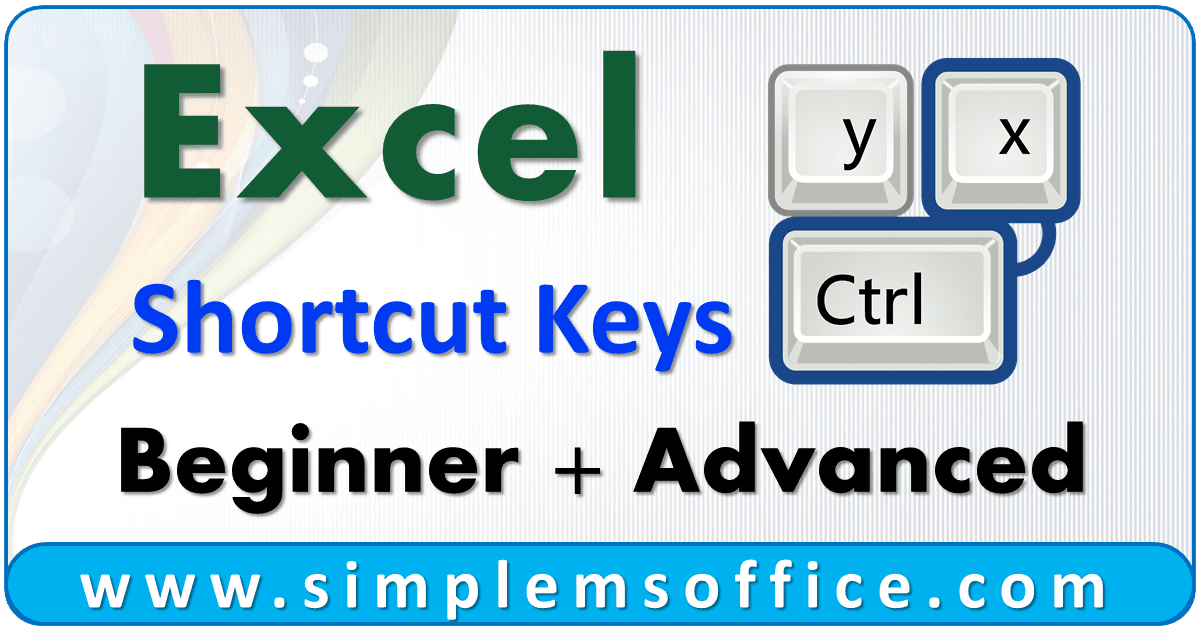 excel-shortcut-keys-beginner-simplemsoffice