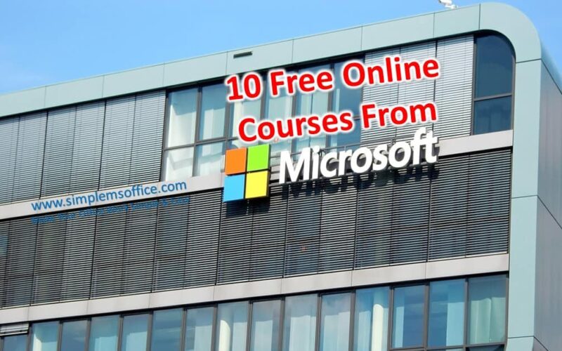 10-free-course-from-microsoft-simplemsoffice.com